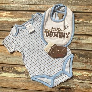 Little Cowboy Onesie Bundle NWOT